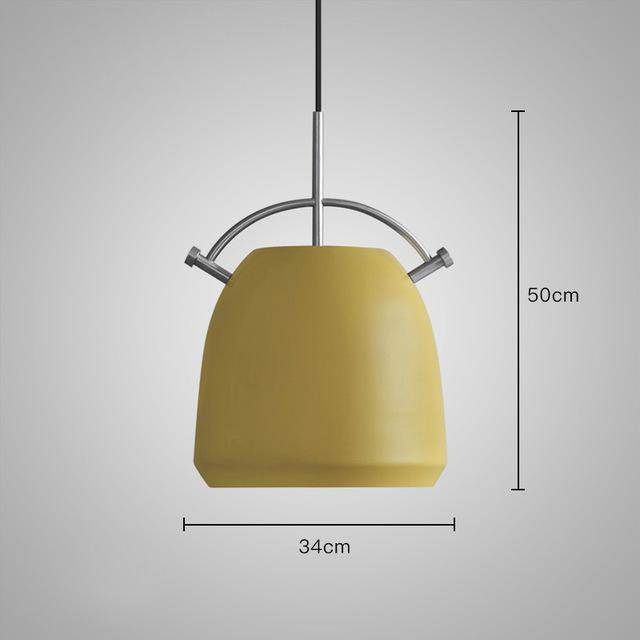 Suspension design moderne à LED en forme de marmite - vue 27 sur 32