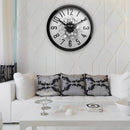 Horloge murale design style cassure 3D Effect