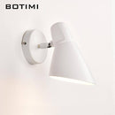 Applique LED ajustable Nordic (noir ou blanc)
