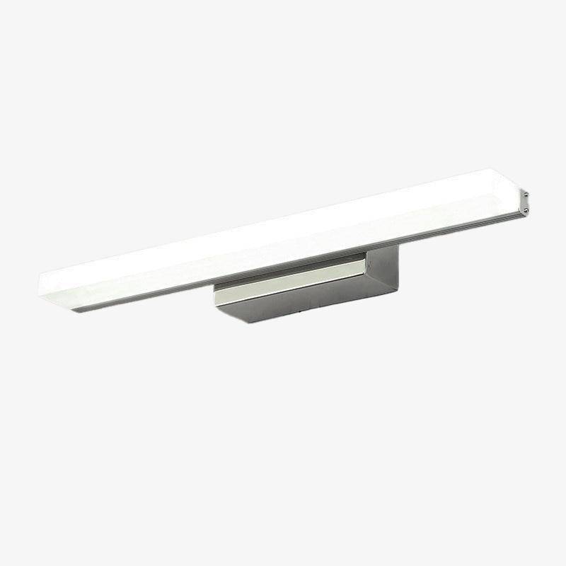 Applique LED pour miroir en aluminium