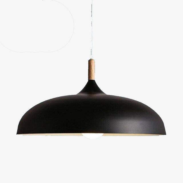 Suspension design LED avec abat-jour arrondi en métal style Sun - vue 2 sur 6