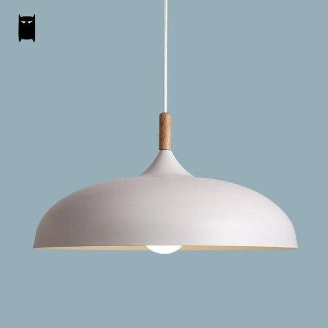 Suspension design LED avec abat-jour arrondi en métal style Sun - vue 6 sur 6