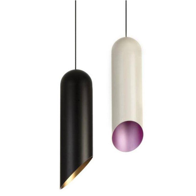 Suspension moderne à LED avec tube en aluminium Lighty - vue 4 sur 4