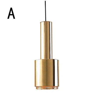 Suspension design LED aux formes cylindriques métal - vue 8 sur 12
