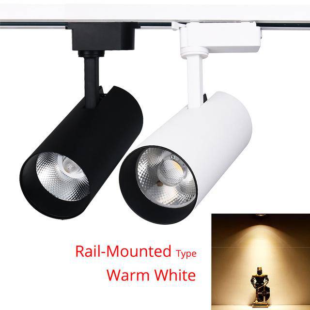 Spot LED à fixer (noir ou blanc) - vue 4 sur 13