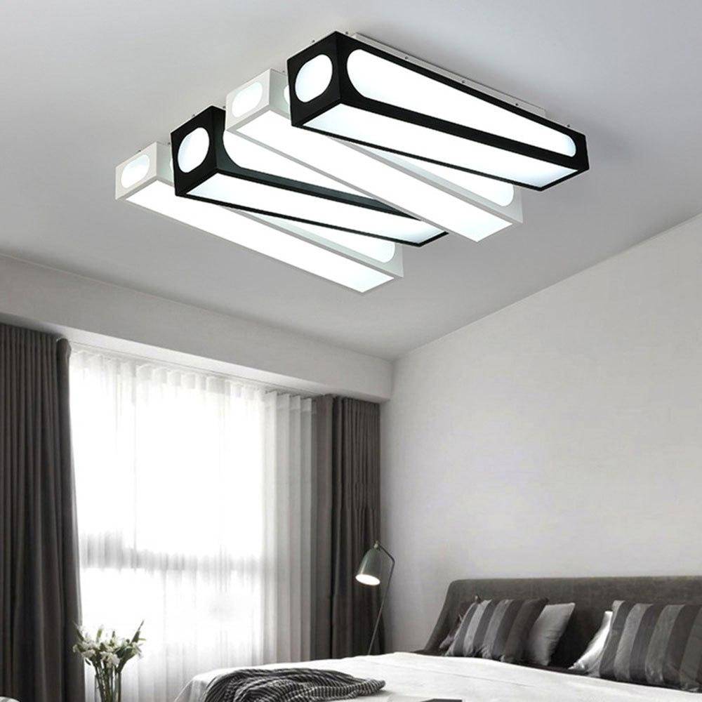 Plafonnier LED rectangles Room - vue 4 sur 3