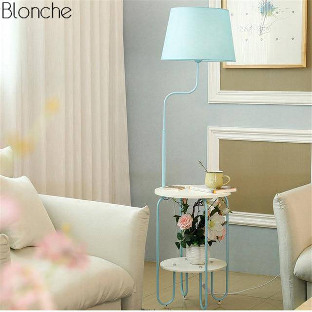 Lampadaire LED avec table Standing - vue 6 sur 10