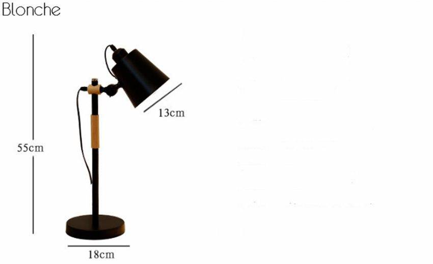 Lampe à poser en bois à LED ajustable Floor - vue 6 sur 6