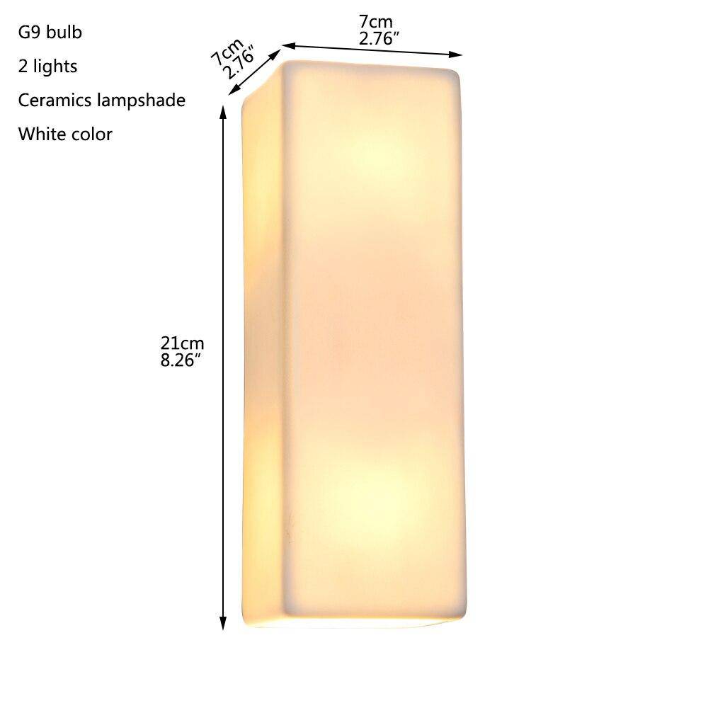 Applique murale design à LED en céramique style Géométrique - vue 5 sur 4