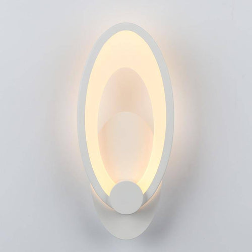 Applique murale LED en forme ovale Room