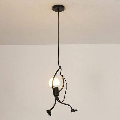 Suspension design à LED bonhomme suspendu Human - vue 4 sur 8