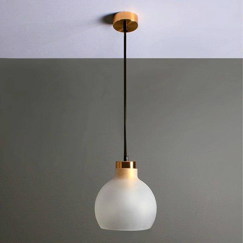 Suspension boule en verre à LED Lamp - vue 5 sur 7