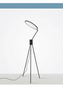 Lampadaire design moderne avec lampe ronde Pendentif