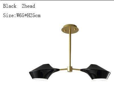 Lustre design branches et lampes Creative - vue 15 sur 26
