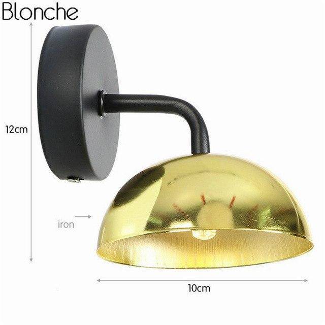 Applique LED avec abat-jour en metal - vue 7 sur 9