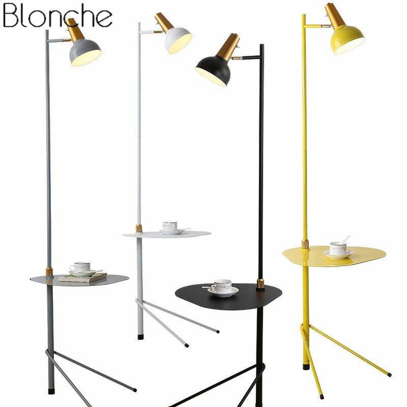 Lampadaire LED avec table ajustable Creative - vue 10 sur 10
