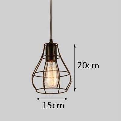 Suspension LED cage de différentes formes Industrial - vue 7 sur 19