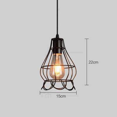 Suspension LED cage de différentes formes Industrial - vue 17 sur 19
