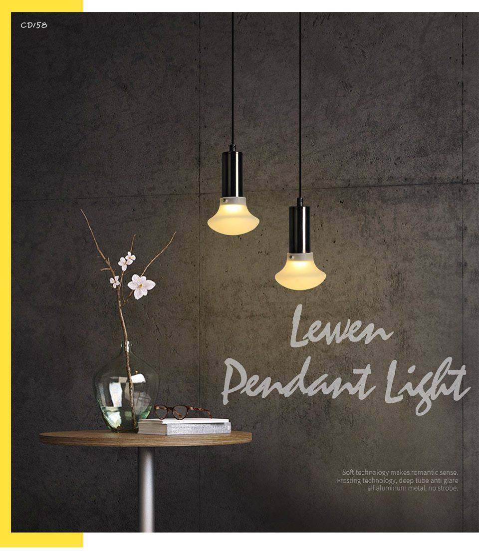 Suspension design élégante à LED Artistic - vue 7 sur 7