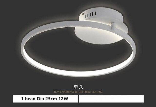 Plafonnier design en cercles blancs - vue 5 sur 10
