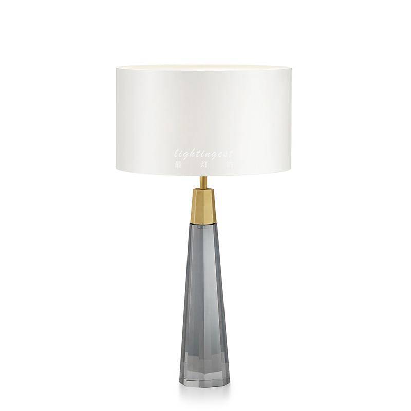 Lampe à poser design LED avec abat-jour blanc Art - vue 5 sur 8