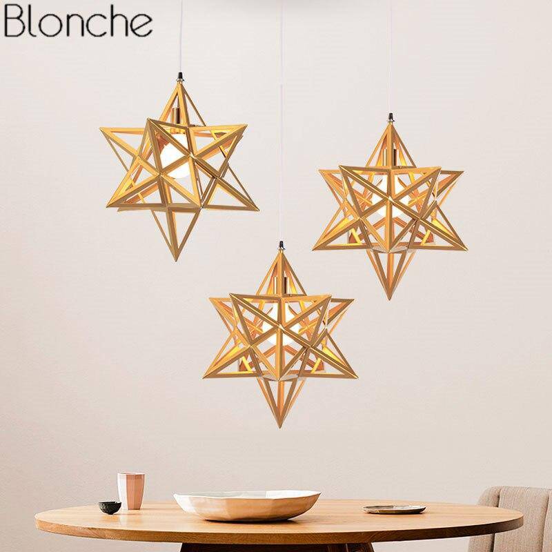 Suspension design LED en forme d'étoile Galaxie - vue 5 sur 5