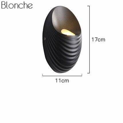 Applique murale design LED aux formes ovales Indoor - vue 10 sur 10