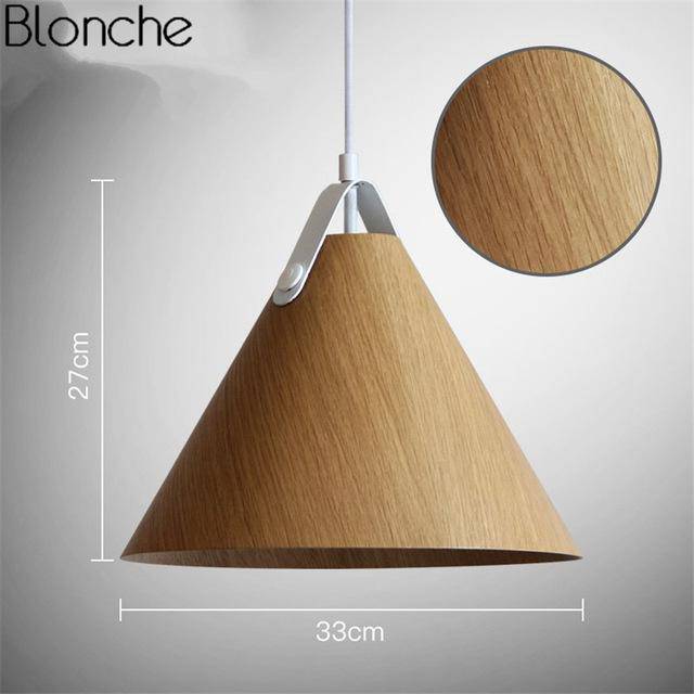 Suspension LED en bois et métal coloré Hanging - vue 6 sur 11