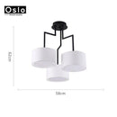 Lustre design LED avec abat-jours American