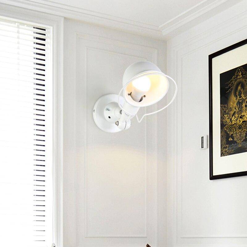Applique murale ajustable en métal Rocker - vue 4 sur 8