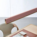 Suspension moderne LED avec finitions bois et métal coloré