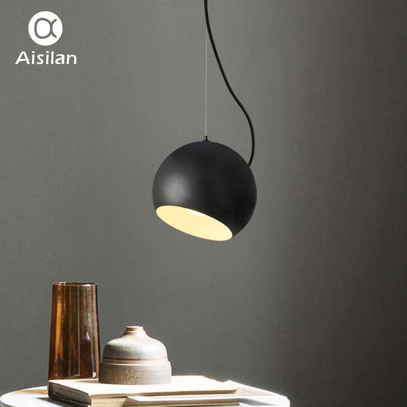 Suspension en boule design noire Solid - vue 3 sur 6