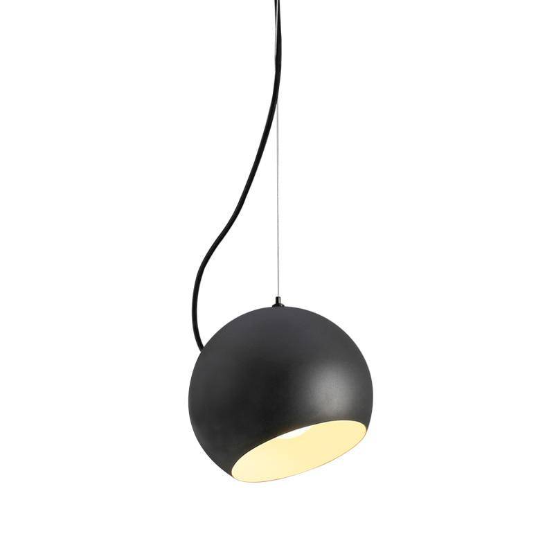 Suspension en boule design noire Solid - vue 4 sur 6
