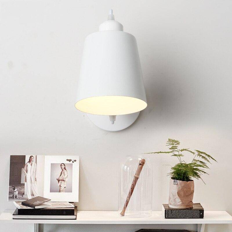 Applique murale industrielle à LED avec abat-jour en métal design Loft - vue 4 sur 6
