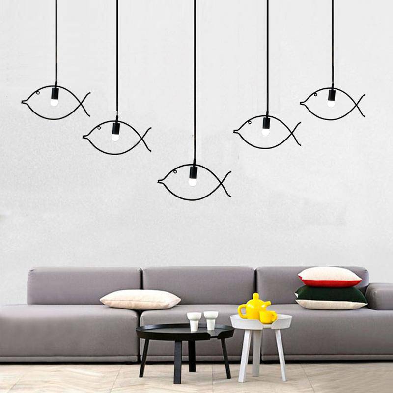 Suspension design forme de poisson - vue 3 sur 3