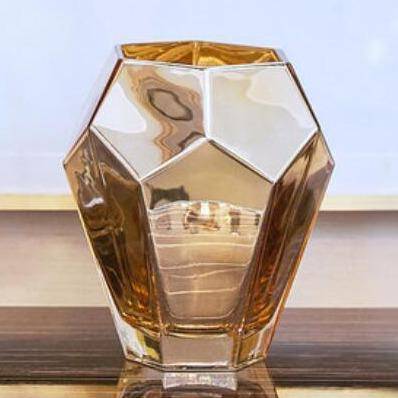 Vase design en verre cristal Luxury - vue 4 sur 5