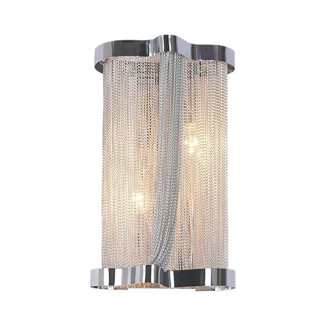 Applique murale design à LED dorée en verre style Atlantis - vue 4 sur 7