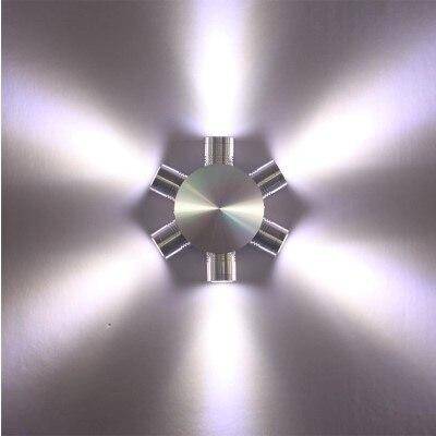 Applique murale à LED en aluminium avec 6 sources lumineuses - vue 3 sur 3