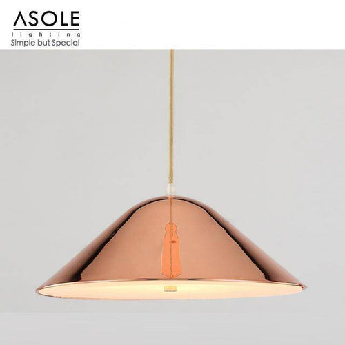 Suspension design conique de couleur moderne