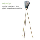 Lampadaire design tripod de couleur Oslo