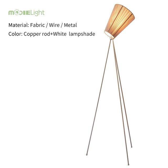 Lampadaire design tripod de couleur Oslo - vue 5 sur 12
