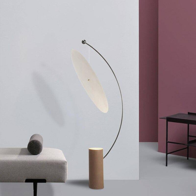 Lampadaire design à LED arrondi moderne Art - vue 3 sur 8