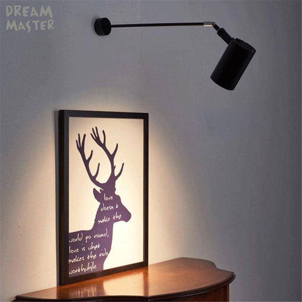 Applique murale moderne LED en métal style Reading - vue 3 sur 4