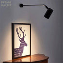 Applique murale moderne LED en métal style Reading