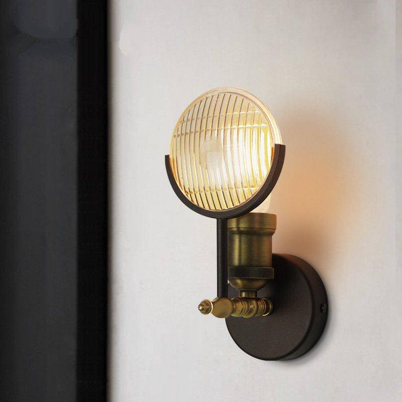 Applique murale LED antique doré - vue 3 sur 7