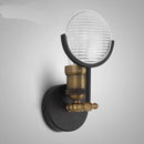 Applique murale LED antique doré