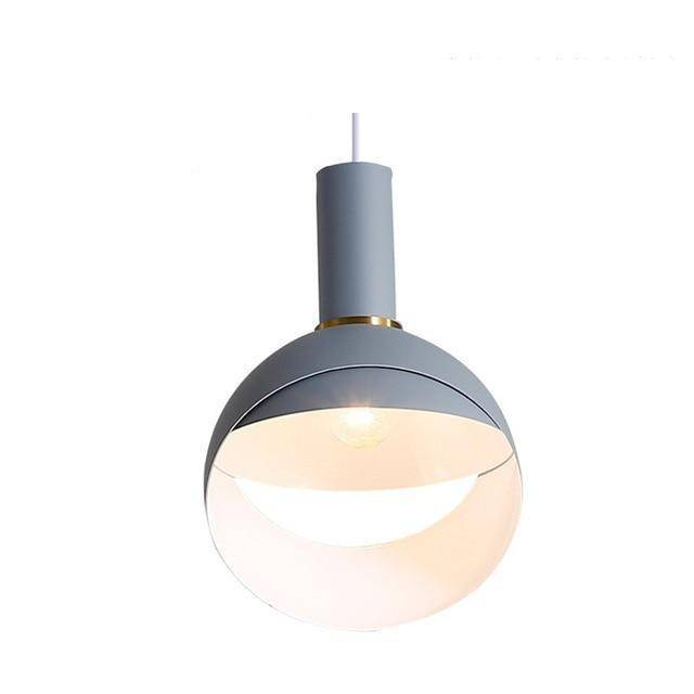 Suspension design boule ouverte coloré à LED Circle - vue 11 sur 15