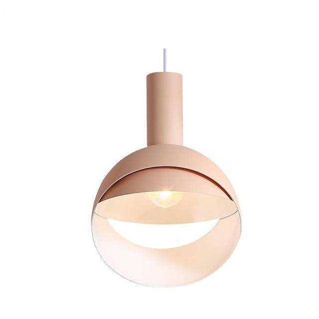 Suspension design boule ouverte coloré à LED Circle - vue 9 sur 15