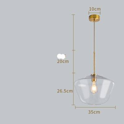 Suspension en verre fumé marron de plusieurs formes Cognac - vue 10 sur 14