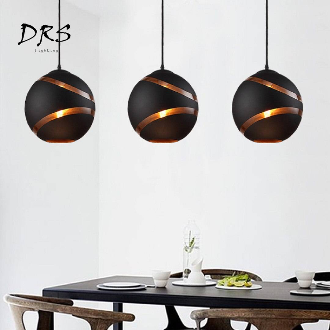 Suspension design boule découpée Creation - vue 4 sur 7